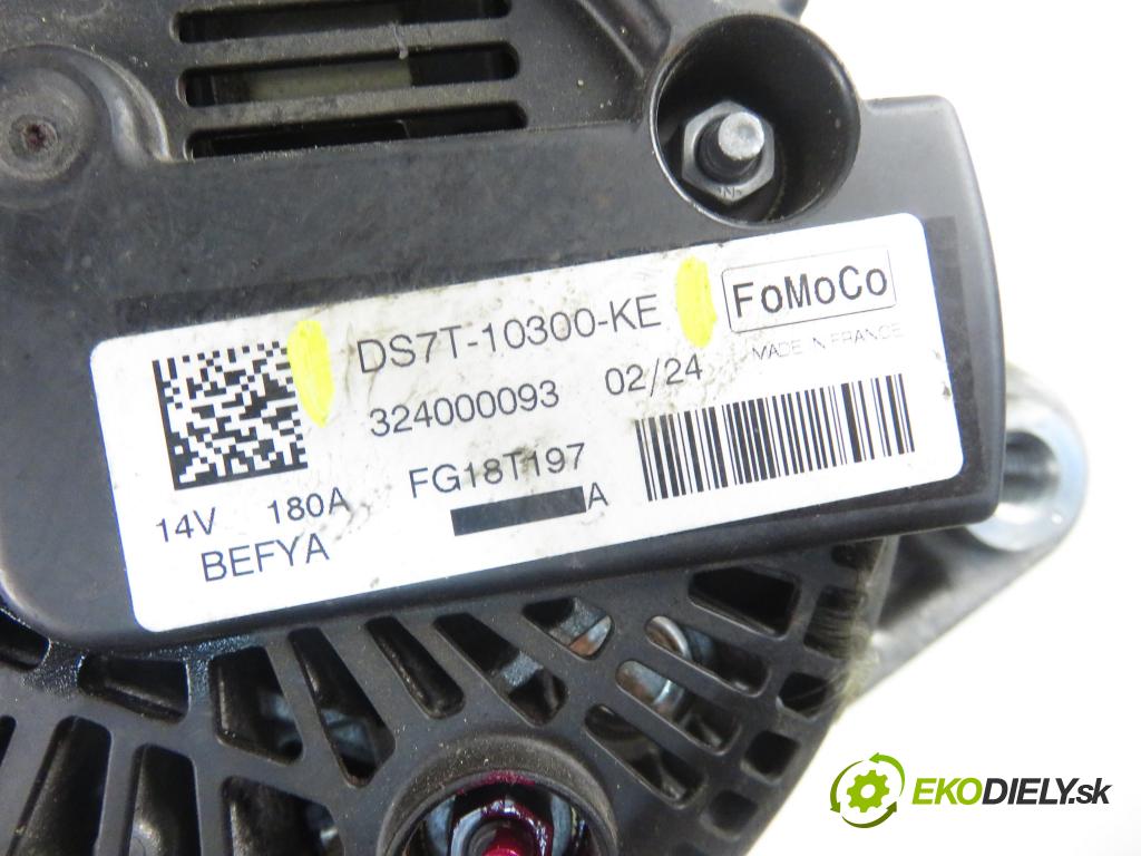 FORD S-MAX II (CJ, WA6) MINIVAN 2016 132,00 2.0 TDCi 180 - T8CJ 1997,00 Alternátor DS7T10300KE (Alternátor)