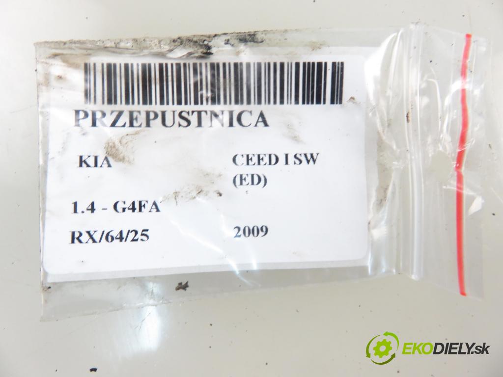KIA CEE'D SW (ED) KOMBI 2009 80,00 1.4 109 - G4FA 1396,00 Škrtiaca klapka 351002B000 ; 3517026910 (Škrtiaca klapka)