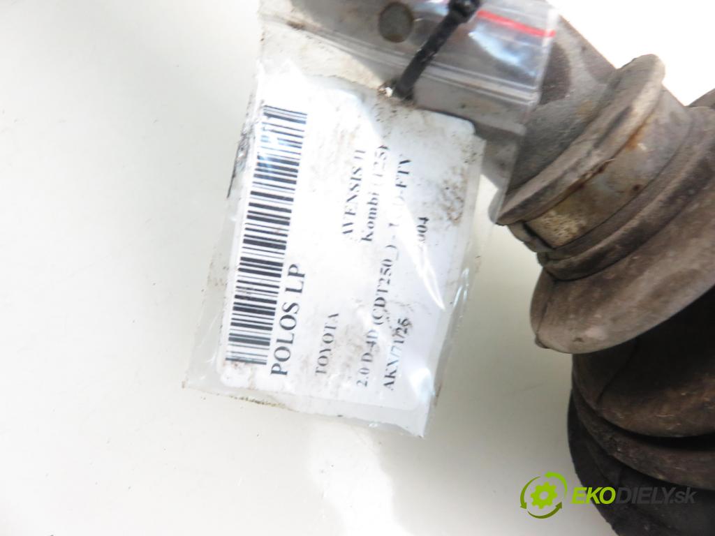 TOYOTA AVENSIS Kombi (_T25_) HB 2004 85,00 2.0 D-4D 116 - 1CD-FTV 1995,00 Poloos LP