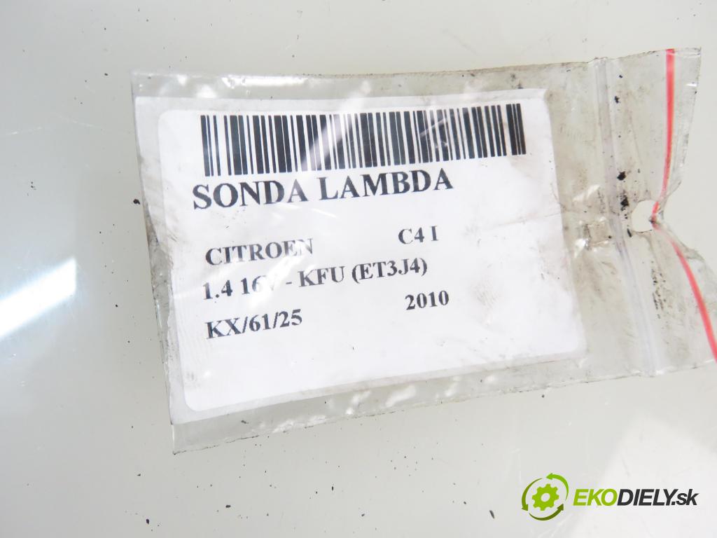 CITROEN C4 I (LC_) HB 2010 65,00 1.4 16V 88 - KFU 1360,00 sonda lambda 6PA358066 ; 6PA35806619 (Lambda sonda)