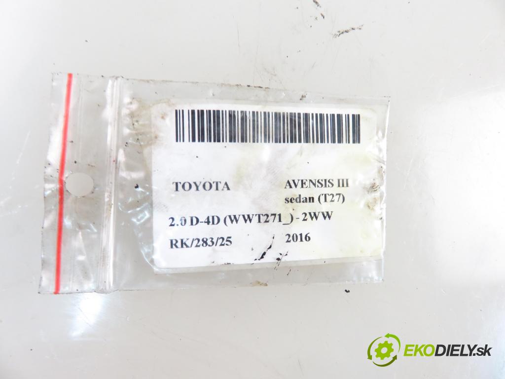 TOYOTA AVENSIS sedan (_T27_) SEDAN 2016 105,00 2.0 D-4D (WWT271_) - 2WW 1995,00 vstrekovač 0445110613 ; 8514146 (Vstrekovač paliva)