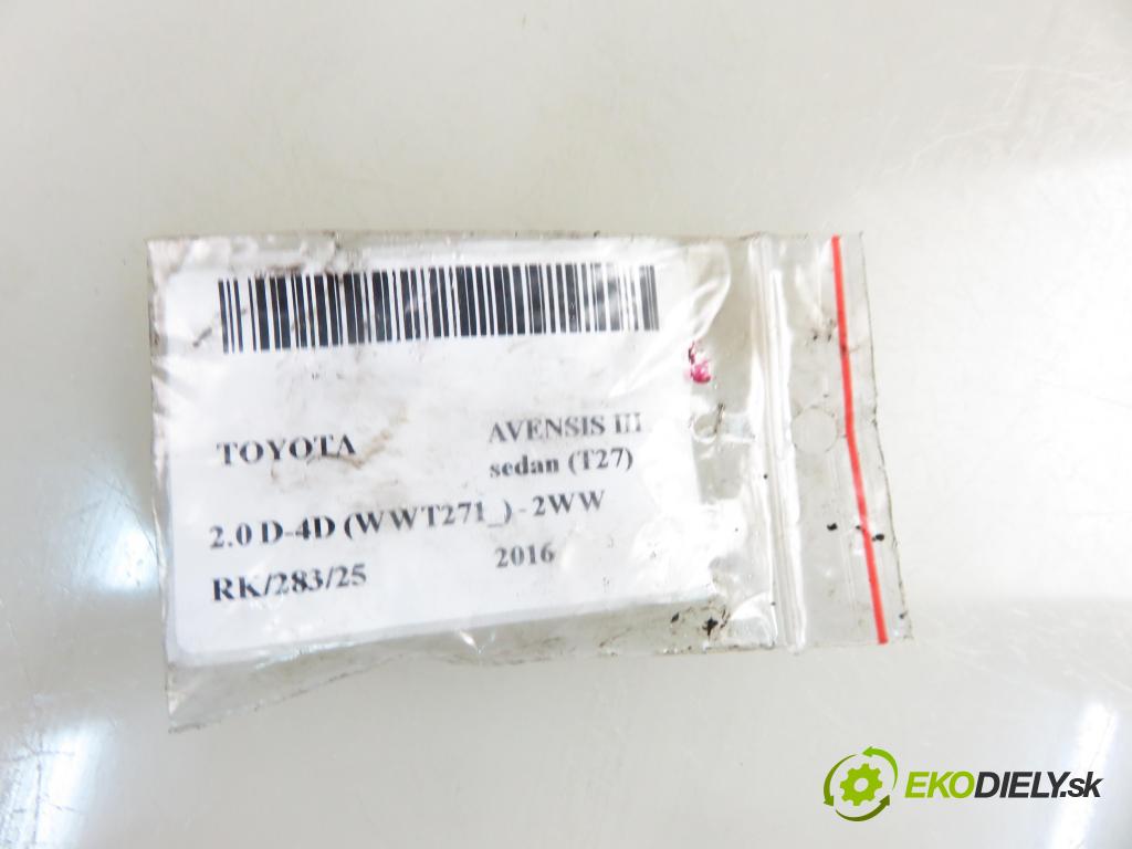 TOYOTA AVENSIS sedan (_T27_) SEDAN 2016 105,00 2.0 D-4D (WWT271_) - 2WW 1995,00 vstrekovač 0445110613 ; 8514146 (Vstrekovač paliva)