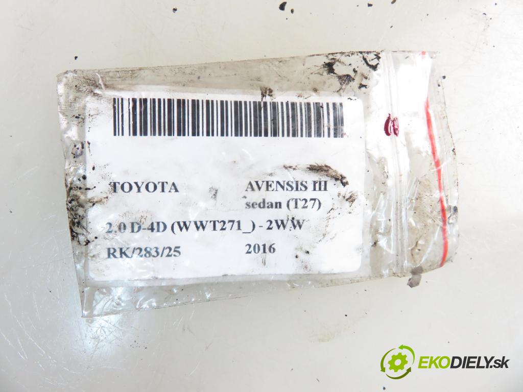 TOYOTA AVENSIS sedan (_T27_) SEDAN 2016 105,00 2.0 D-4D (WWT271_) - 2WW 1995,00 vstrekovač 0445110613 ; 8514146 (Vstrekovač paliva)