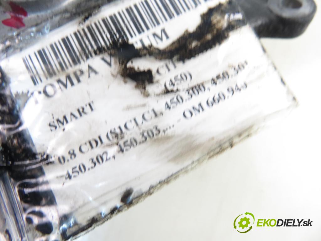 SMART CITY-COUPE (450) HB 2001 30,00 0.8 CDI R3 41 - OM 660.940 799,00 Pumpa vákuová 6602300265 ; 0006827V006