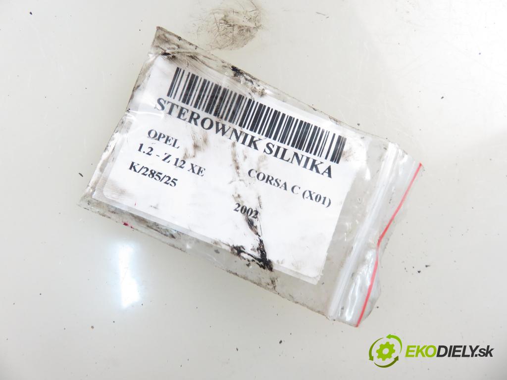 OPEL CORSA C (X01) HB 2002 55,00 1.2 16V 75 - Z 12 XE 1199,00 Riadiaca jednotka Motor 55350552 ; 0261207962