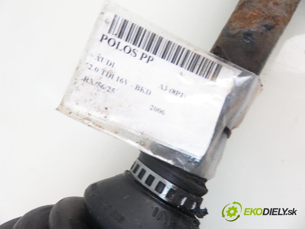 AUDI A3 (8P1) HB 2006 103,00 2.0 TDI PD 16V 140 1968,00 Poloos PP