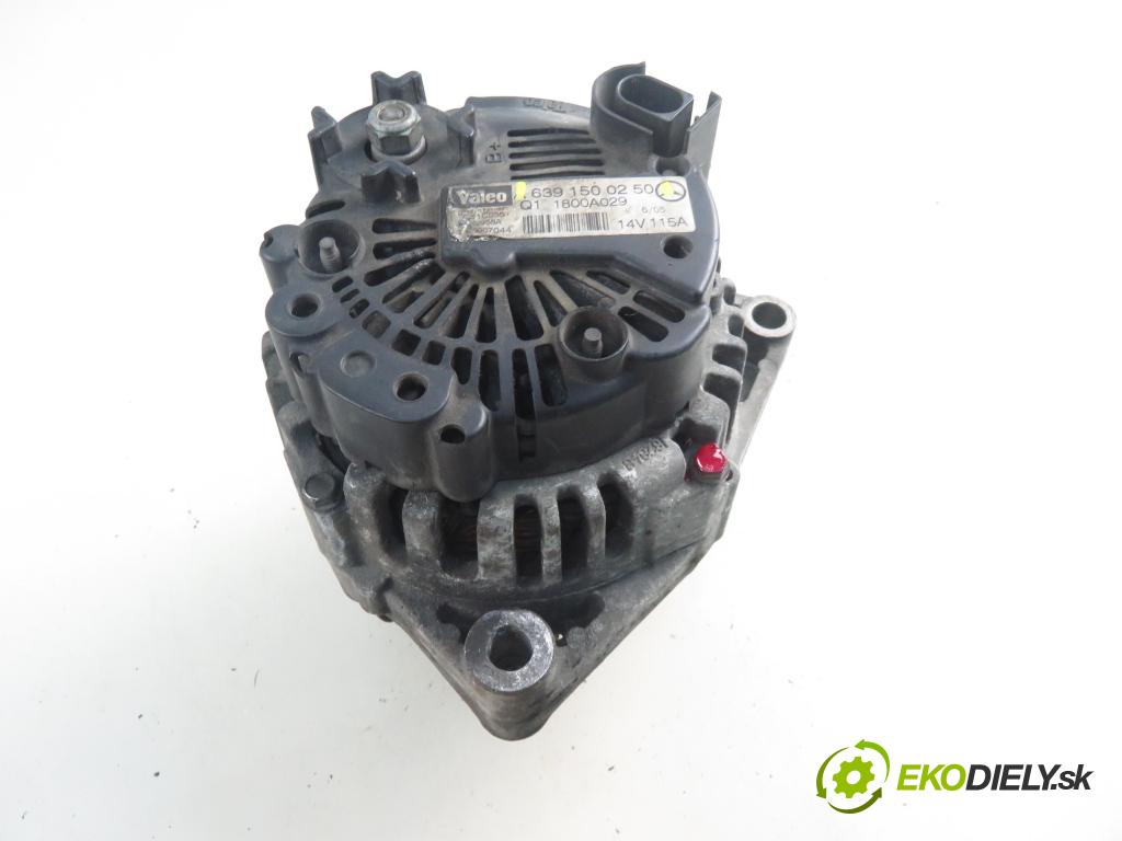 MITSUBISHI COLT VI (Z3_A, Z2_A) HB 2005 70,00 1.5 DI-D 95 R3 - OM 639.939 1493,00 Alternátor 6391500250 (Alternátor)