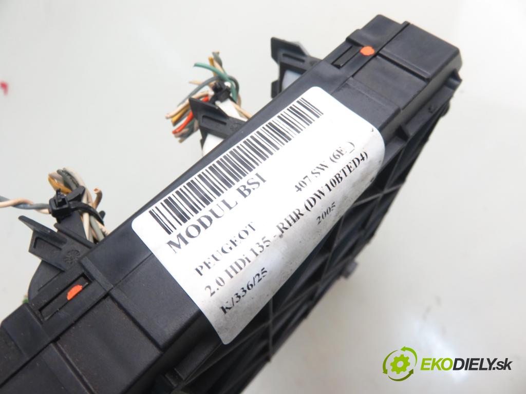 PEUGEOT 407 SW (6E_) KOMBI 2005 100,00 2.0 HDi 135 - RHR 1997,00 MODUL BSI 9655708430 ; S120104600L