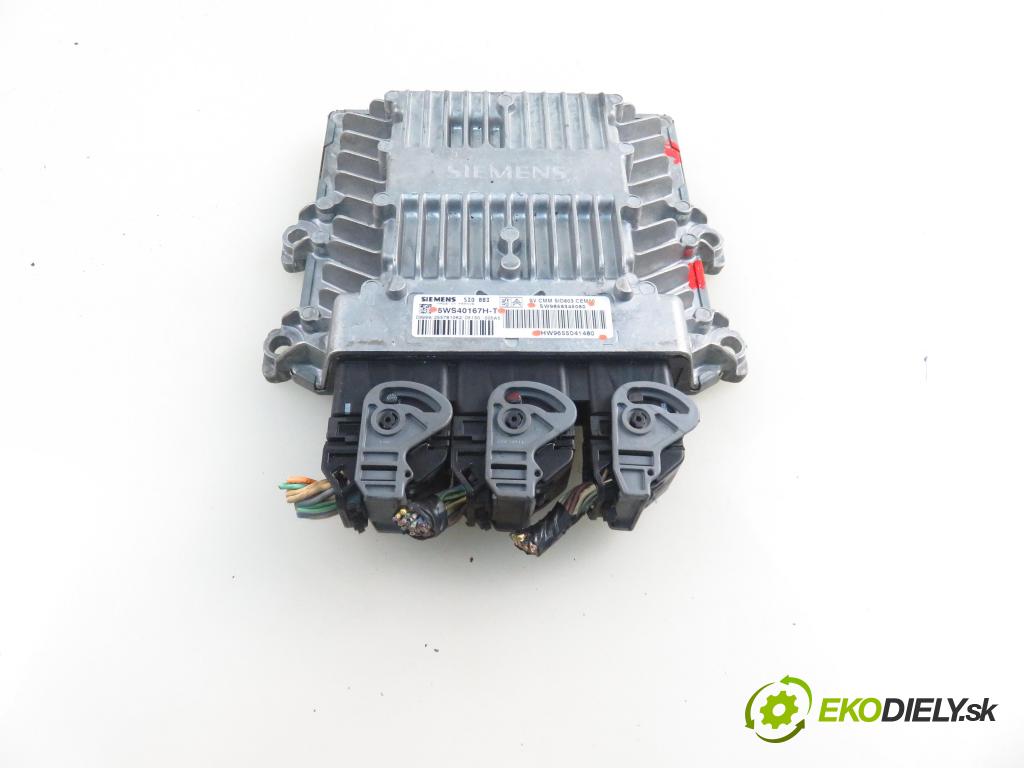 PEUGEOT 407 SW (6E_) KOMBI 2005 100,00 2.0 HDi 135 - RHR 1997,00 Riadiaca jednotka Motor 5WS40167HT ; SW9658345080 ; HW9655041480