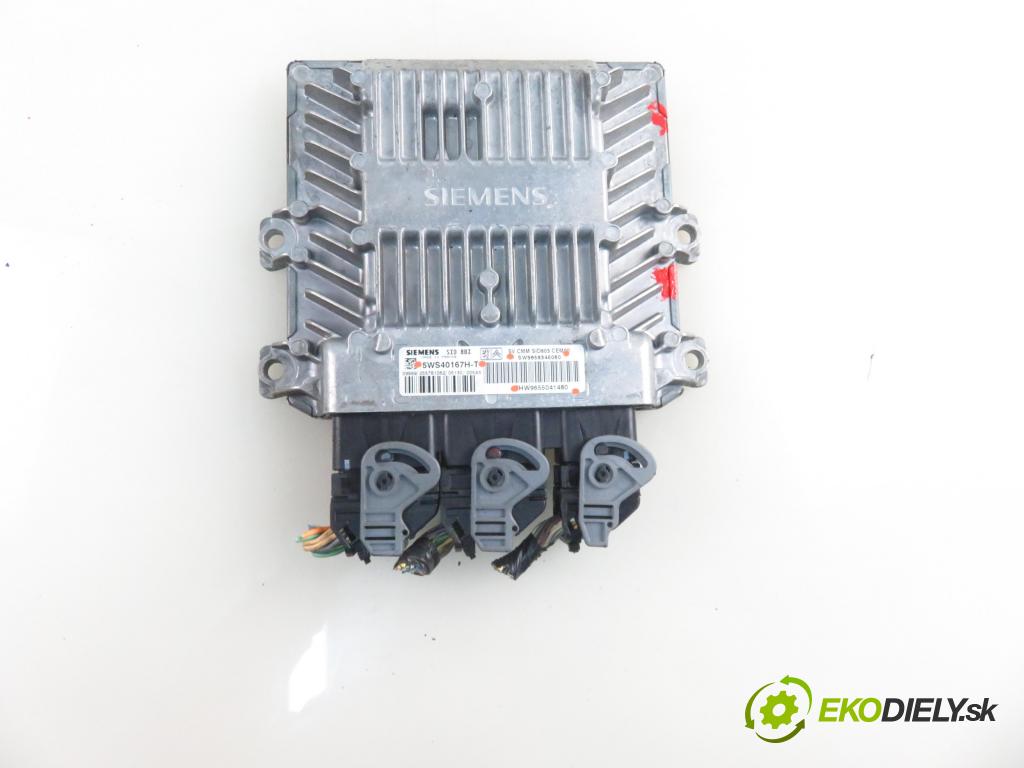 PEUGEOT 407 SW (6E_) KOMBI 2005 100,00 2.0 HDi 135 - RHR 1997,00 Riadiaca jednotka Motor 5WS40167HT ; SW9658345080 ; HW9655041480