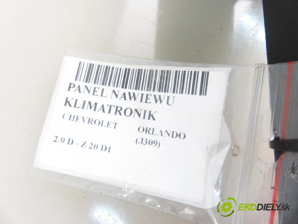 CHEVROLET ORLANDO (J309) MINIVAN 2012 120,00 2.0 D VCDi 163 - Z 20 D1 (LNP) 1998,00 Panel topení KLIMATRONIK 3870578