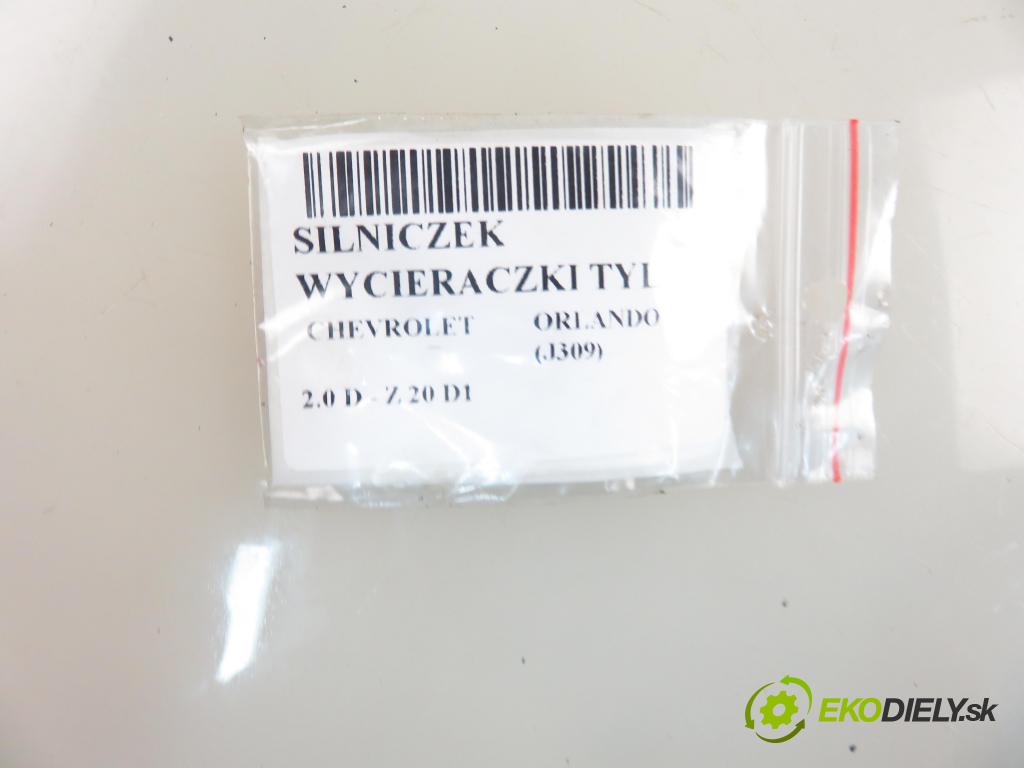 CHEVROLET ORLANDO (J309) MINIVAN 2012 120,00 2.0 D VCDi 163 - Z 20 D1 (LNP) 1998,00 motorek stěrače ZADNÍ: 95483121 ; 60Z010010