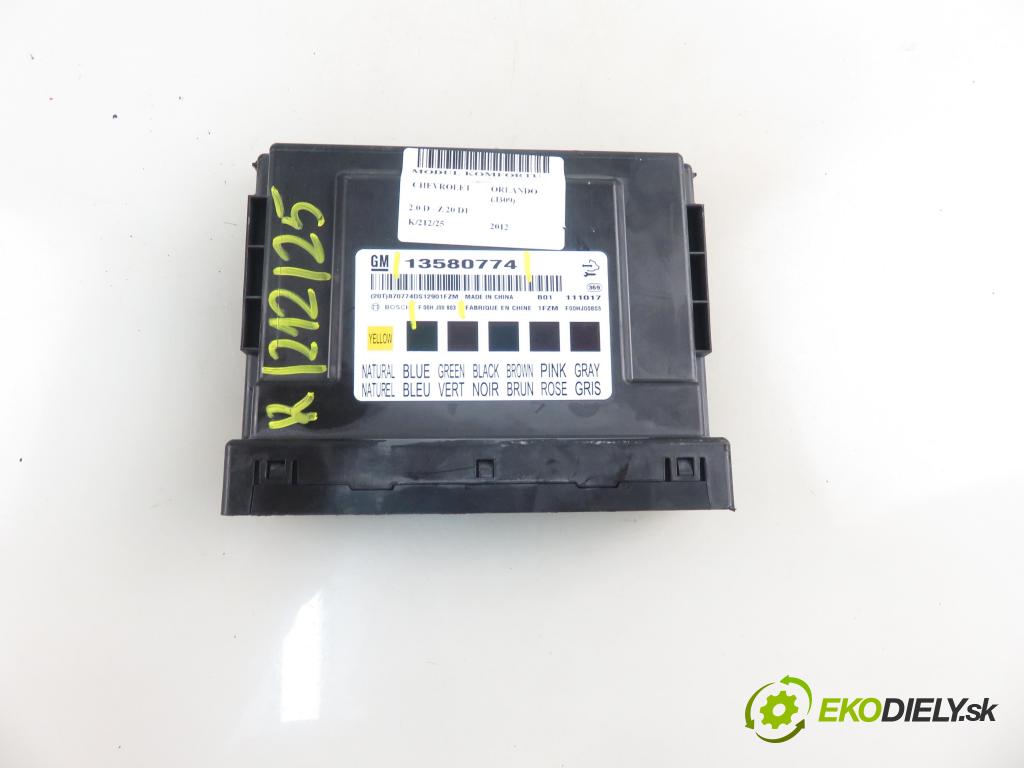 CHEVROLET ORLANDO (J309) MINIVAN 2012 120,00 2.0 D VCDi 163 - Z 20 D1 (LNP) 1998,00 MODUL komfortu 13580774 ; F00HJ00803
