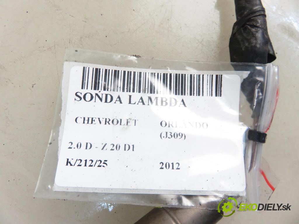 CHEVROLET ORLANDO (J309) MINIVAN 2012 120,00 2.0 D VCDi 163 - Z 20 D1 (LNP) 1998,00 sonda lambda 25182881 (Lambda sonda)