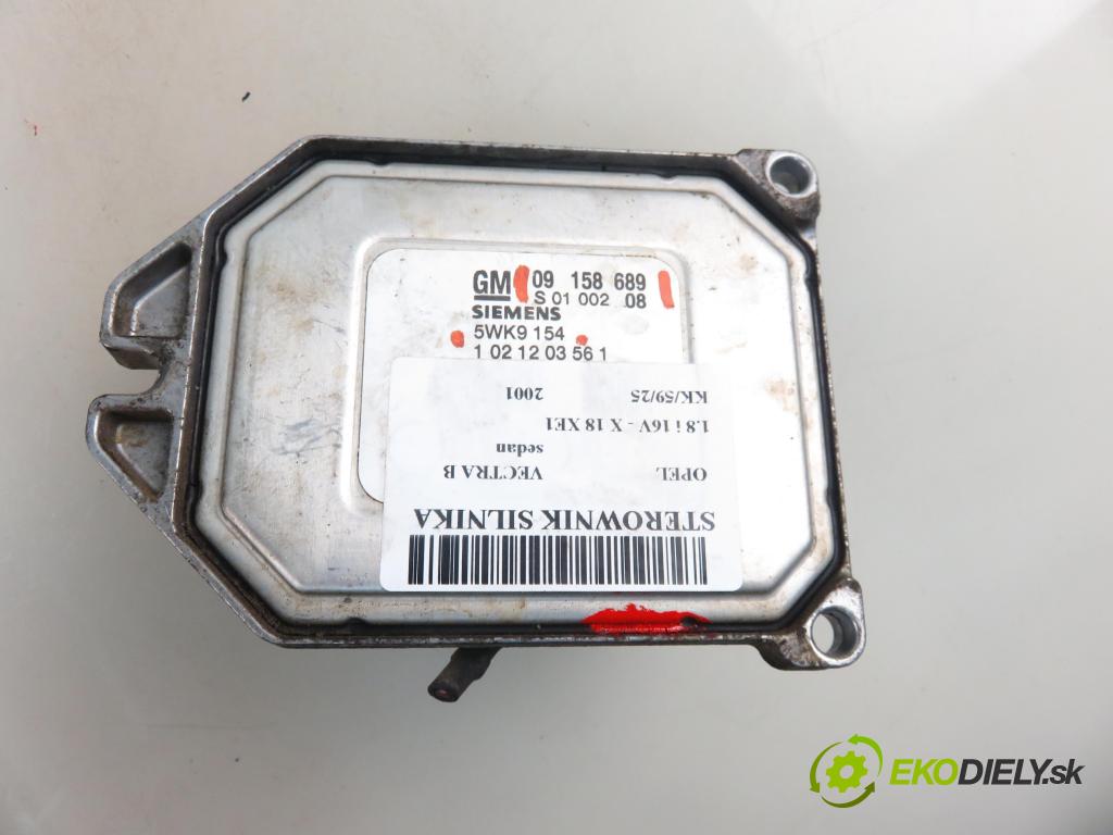 OPEL VECTRA B (J96) SEDAN 2001 85,00 1.8 i 16V - X 18 XE1 1796,00 Riadiaca jednotka Motor 09158689 ; 5WK9154 ; S0100208