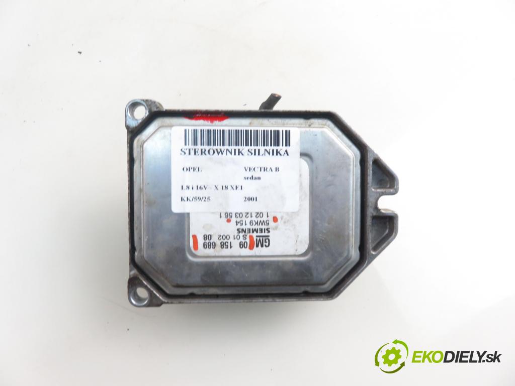 OPEL VECTRA B (J96) SEDAN 2001 85,00 1.8 i 16V - X 18 XE1 1796,00 Riadiaca jednotka Motor 09158689 ; 5WK9154 ; S0100208