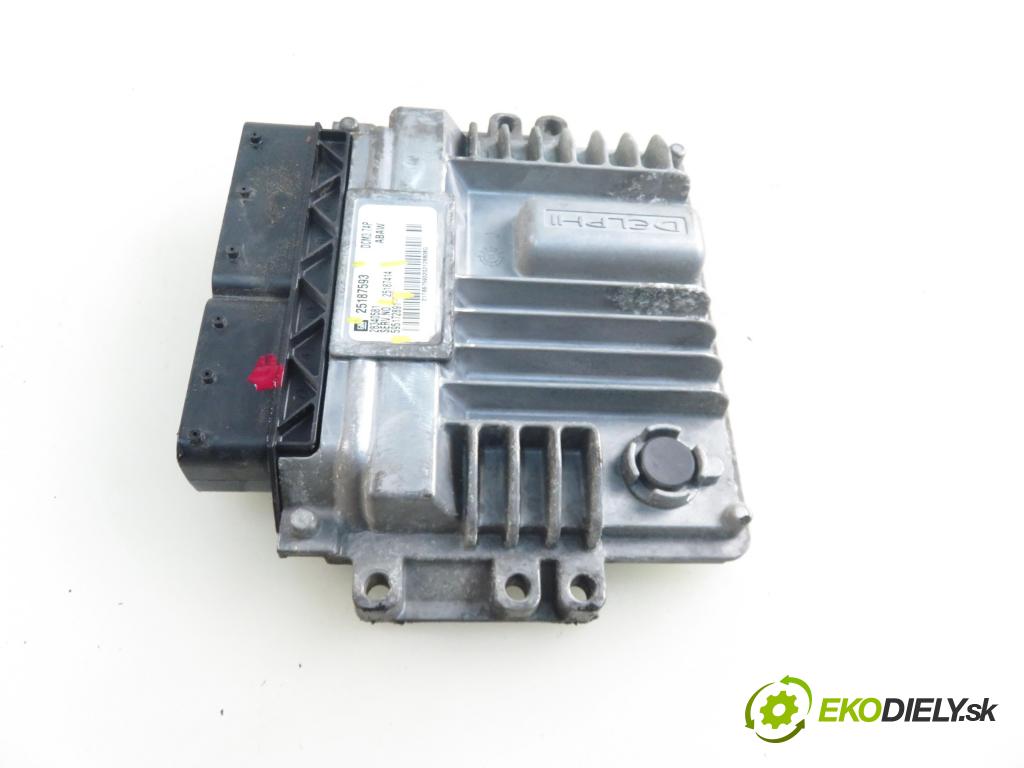 CHEVROLET ORLANDO (J309) MINIVAN 2012 120,00 2.0 D VCDi 163 - Z 20 D1 (LNP) 1998,00 Riadiaca jednotka Motor 25187593 ; 25187414 ; 595172891