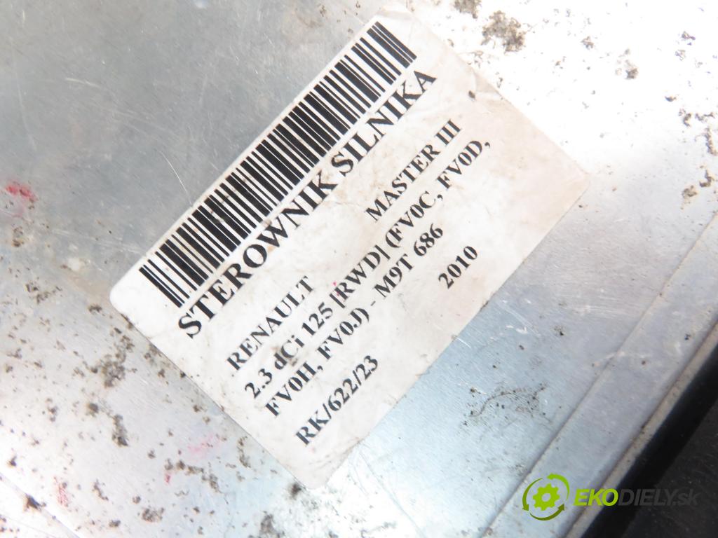 RENAULT MASTER III Skrzynia (FV) BUS 2010 92,00 2.3 dCi 125 FWD (FV0C, FV0D) - M9T 676 2298,00 Riadiaca jednotka Motor 0281016808 ; 237100637R ; 237100801R