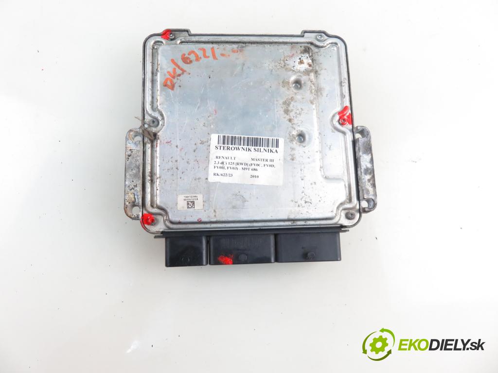 RENAULT MASTER III Skrzynia (FV) BUS 2010 92,00 2.3 dCi 125 FWD (FV0C, FV0D) - M9T 676 2298,00 Riadiaca jednotka Motor 0281016808 ; 237100637R ; 237100801R