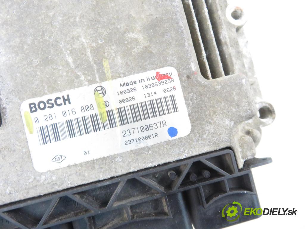 RENAULT MASTER III Skrzynia (FV) BUS 2010 92,00 2.3 dCi 125 FWD (FV0C, FV0D) - M9T 676 2298,00 Riadiaca jednotka Motor 0281016808 ; 237100637R ; 237100801R