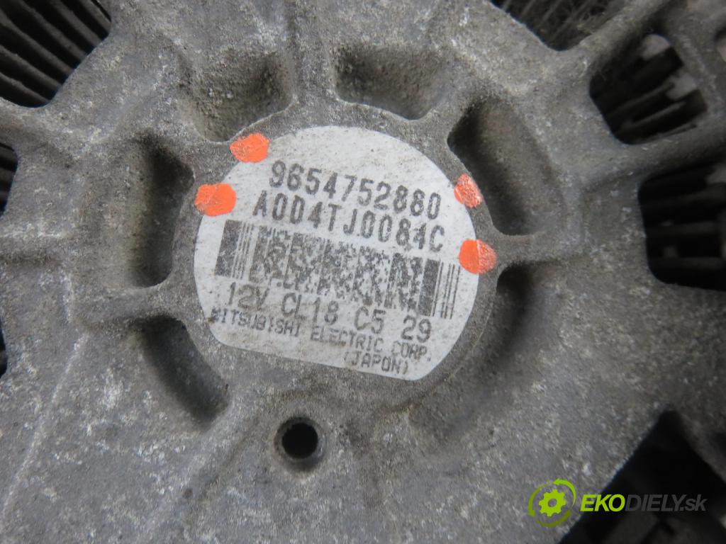 PEUGEOT 407 SW (6E_) KOMBI 2005 100,00 2.0 HDi 135 - RHR 1997,00 Alternátor 9654752880 ; A0D4TJ0084C (Alternátor)