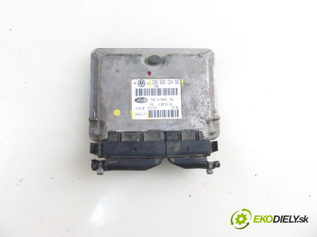 VW GOLF IV (1J1) HB 2000 77,00 1.6 16V 105 - AZD 1598,00 Riadiaca jednotka Motor 036906034BB ; IAW4LVH