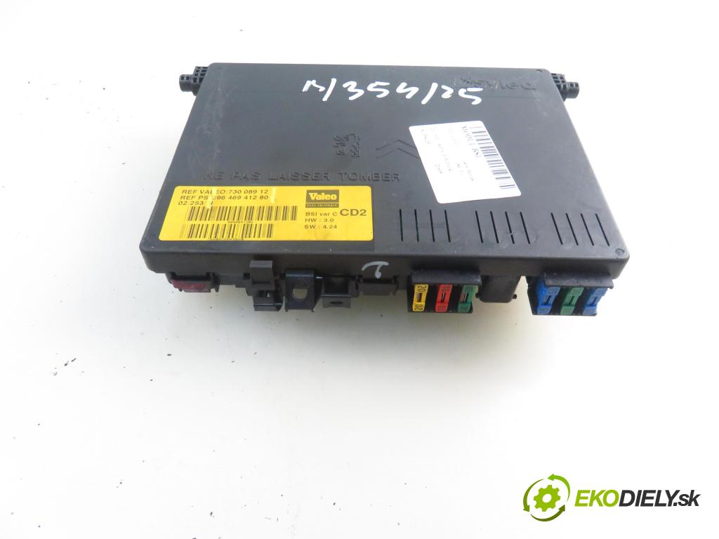 PEUGEOT 406 Break (8E/F) KOMBI 2005 100,00 2.0 16V 136 - RFN (EW10J4) 1997,00 MODUL BSI 9646941280 ; 73008912