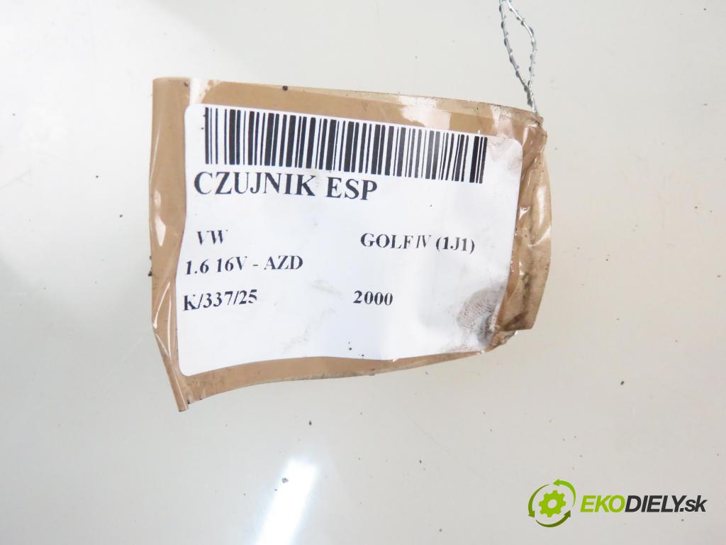 VW GOLF IV (1J1) HB 2000 77,00 1.6 16V 105 - AZD 1598,00 snímač ESP 1J1907637A ; 10098004222 ; 1J0907651A