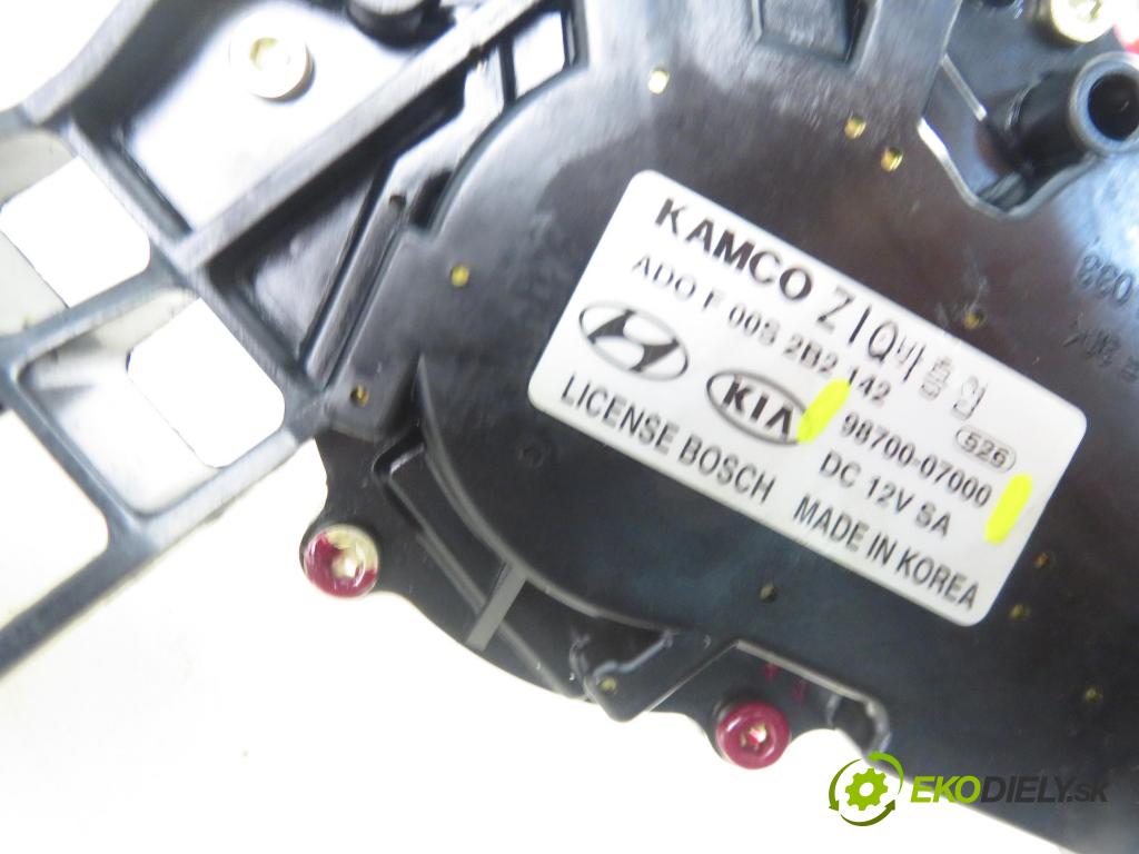 KIA PICANTO (BA) HB 2004 48,00 1.1 - G4HG 1086,00 motorek stěrače ZADNÍ: 9870007000