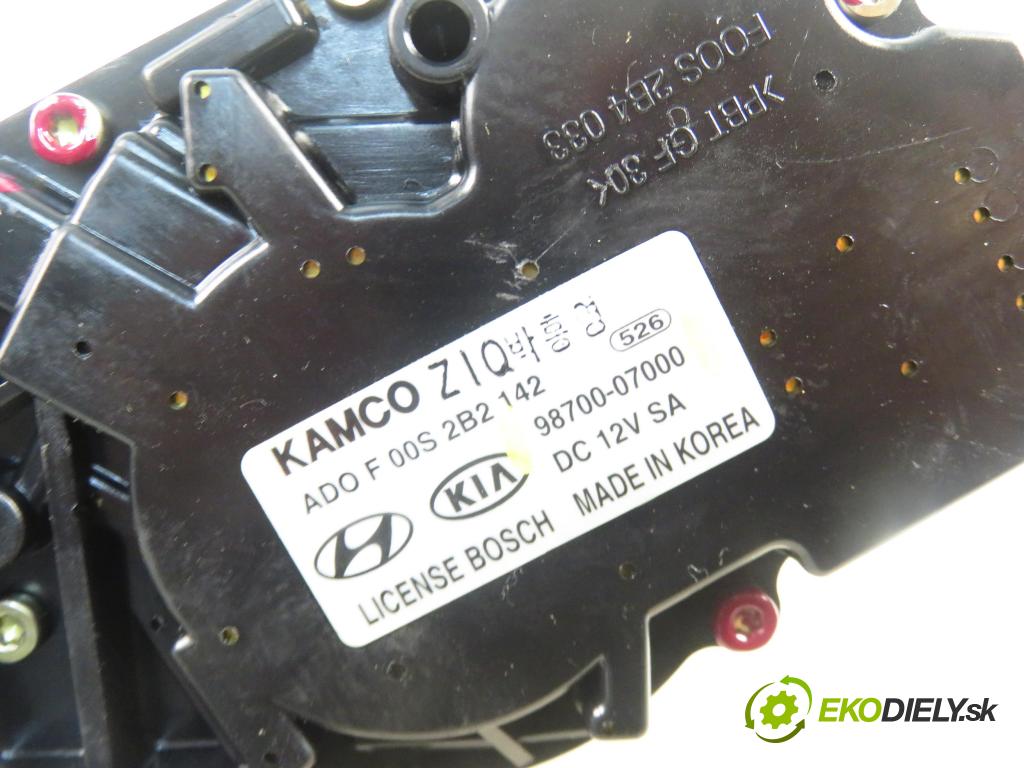KIA PICANTO (BA) HB 2004 48,00 1.1 - G4HG 1086,00 motorek stěrače ZADNÍ: 9870007000