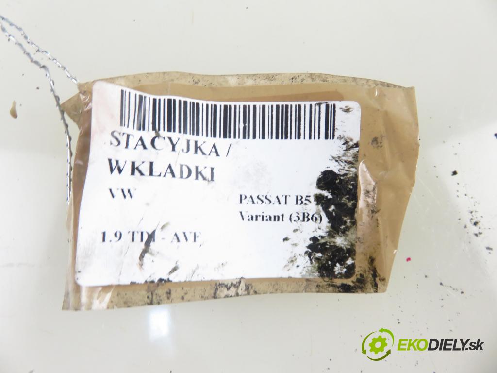 VW PASSAT B5.5 Variant (3B6) KOMBI 2001 96,00 1.9 TDI PD 130 - AVF 1896,00 spinačka 4B0905851C (Spínacia skrinka a kľúč)