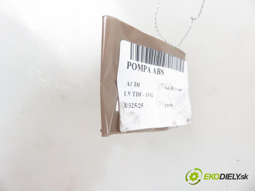 AUDI A4 Avant (8D5, B5) KOMBI 1999 81,00 1.9 TDI - AVG 1896,00 pumpa ABS 8E0614111AB ; 0273004281 ; 0265216559 (Pumpy brzdové)