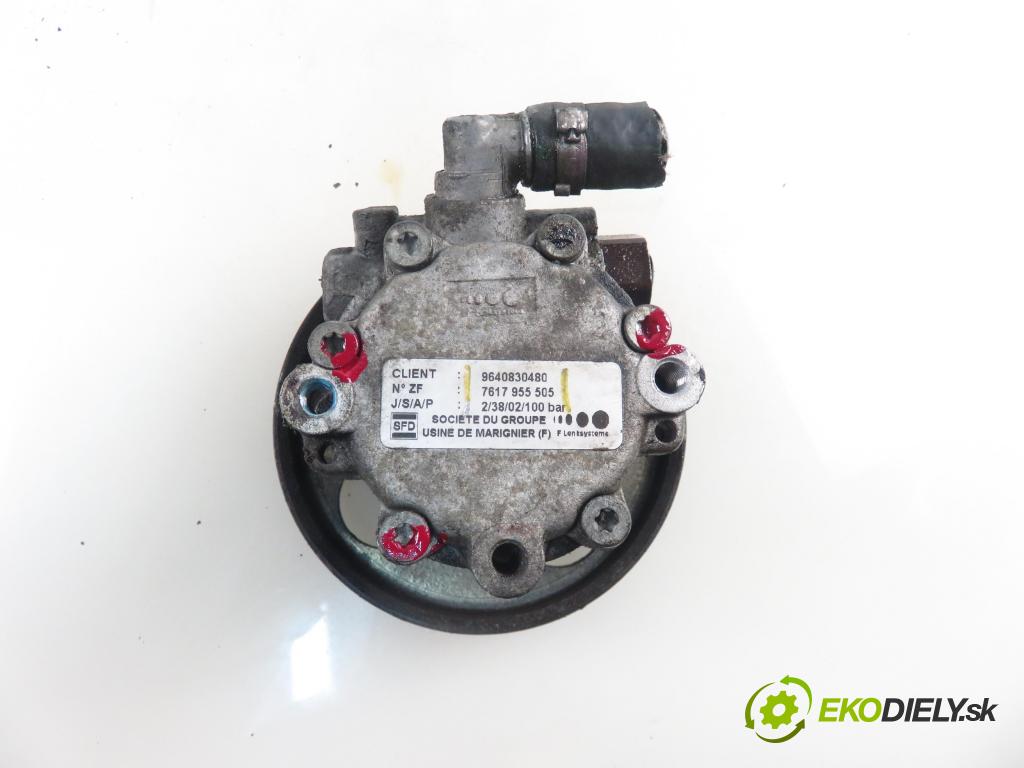 PEUGEOT 406 Break (8E/F) KOMBI 2005 100,00 2.0 16V 136 - RFN (EW10J4) 1997,00 Pumpa servočerpadlo 9640830480 ; 7617955505 (Servočerpadlo, pumpa riadenia)