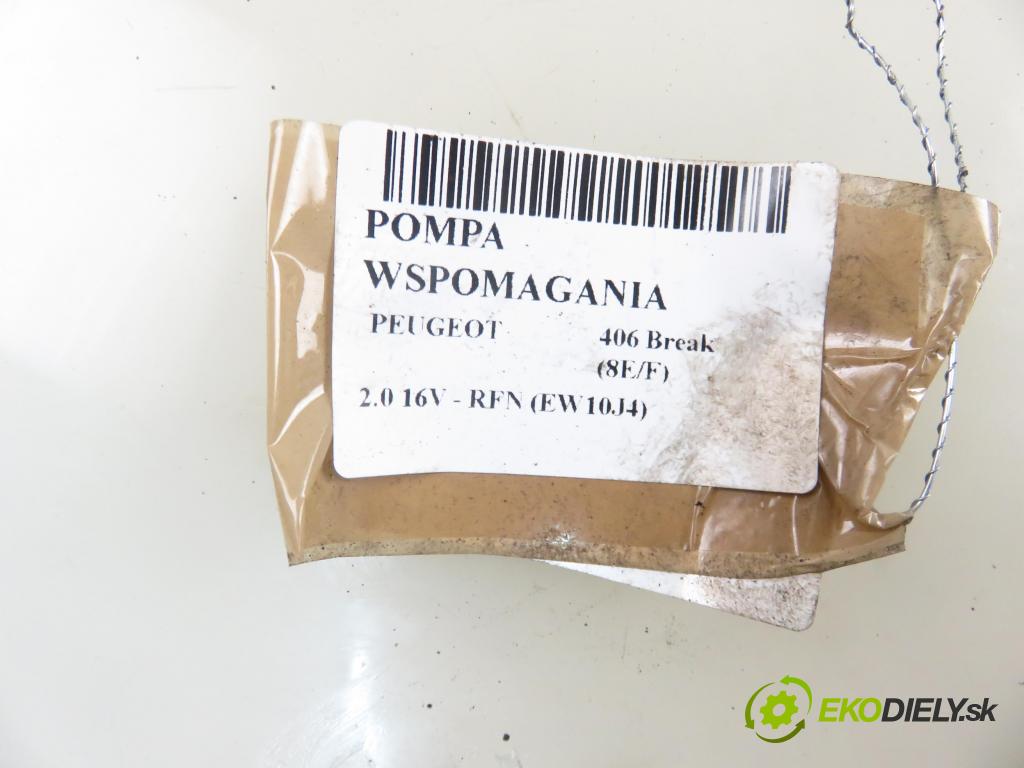 PEUGEOT 406 Break (8E/F) KOMBI 2005 100,00 2.0 16V 136 - RFN (EW10J4) 1997,00 Pumpa servočerpadlo 9640830480 ; 7617955505 (Servočerpadlo, pumpa riadenia)