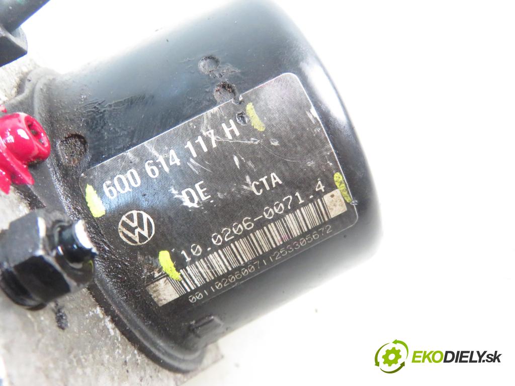 VW POLO (9N_) HB 2003 55,00 1.4 TDI PD 75 - AMF 1422,00 Pumpa ABS 6Q0907379L ; 10096003323 ; 6Q0614117H (Pumpa ABS)