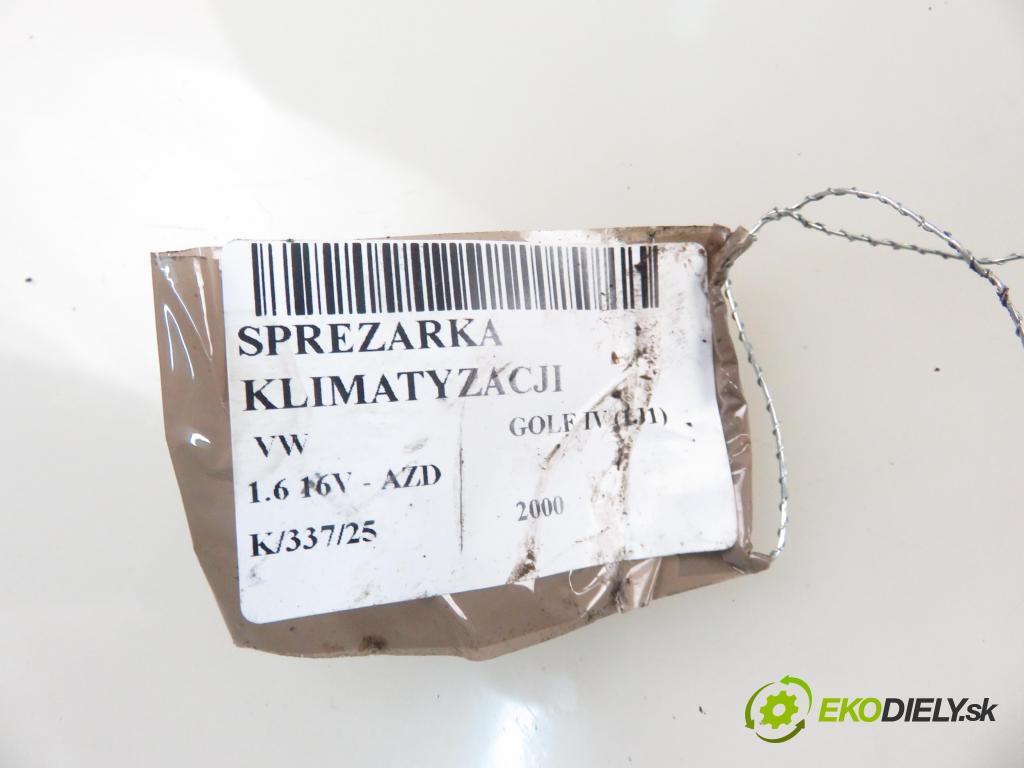VW GOLF IV (1J1) HB 2000 77,00 1.6 16V 105 - AZD 1598,00 KOMPRESOR: klimatizácie 1J0820803F (Kompresor klimatizácie)