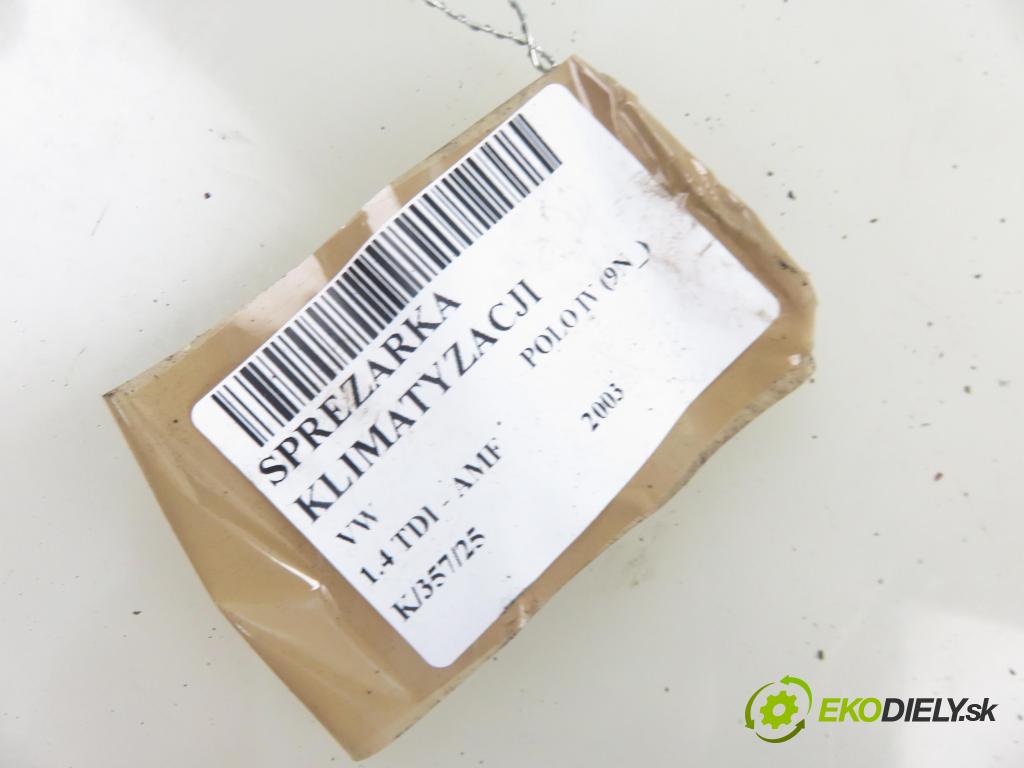 VW POLO (9N_) HB 2003 55,00 1.4 TDI PD 75 - AMF 1422,00 KOMPRESOR: klimatizácie 6Q0820803D ; 4472208121 (Kompresor klimatizácie)