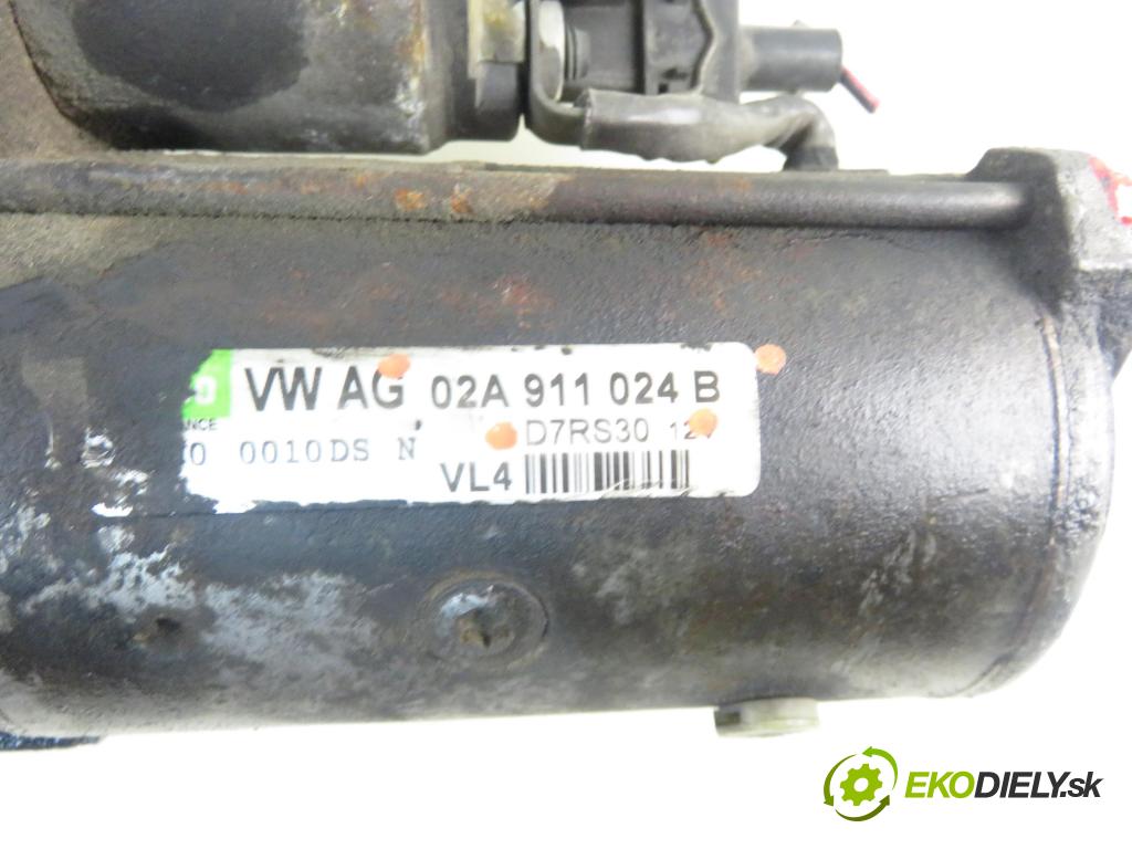 VW POLO Variant (6V5) KOMBI 2000 0,00 1.9 TDI - ALH 1896,00 Štartér 02A911024B ; D7RS30 (Štartér)