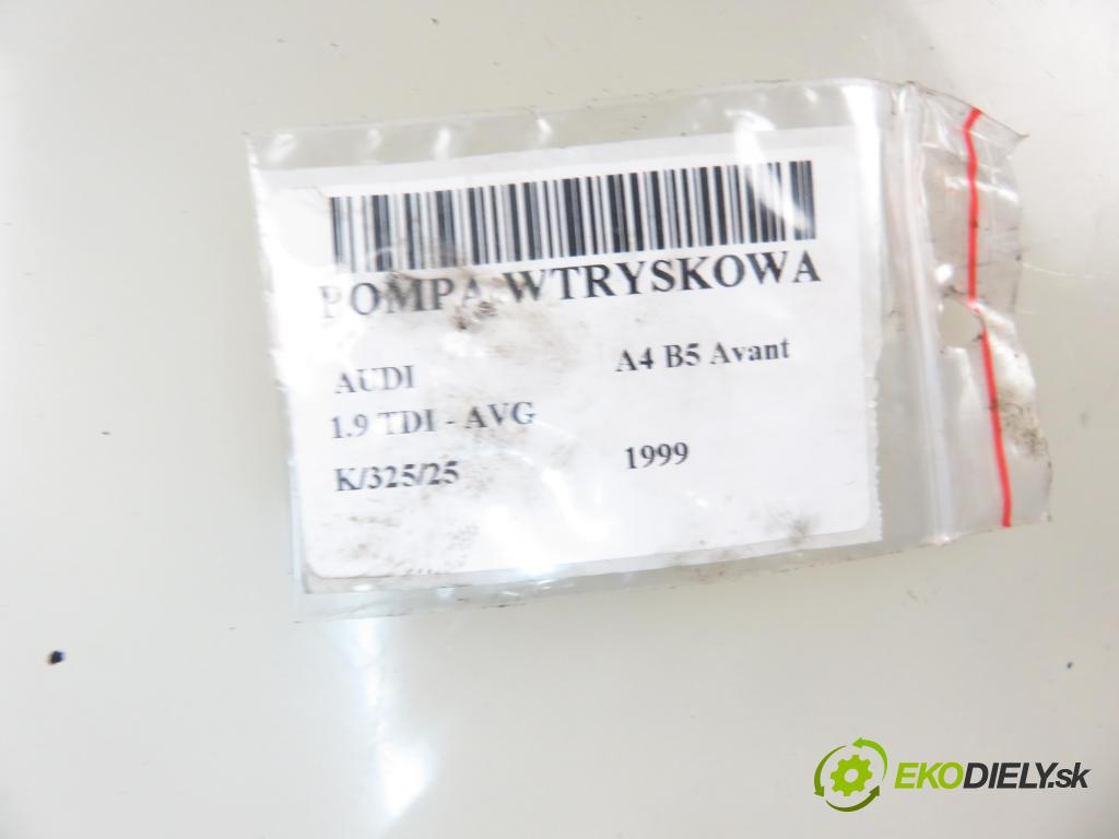 AUDI A4 Avant (8D5, B5) KOMBI 1999 81,00 1.9 TDI - AVG 1896,00 Pumpa vstrekovacia 028130115A ; 0460404969 (Vstrekovacie čerpadlo)