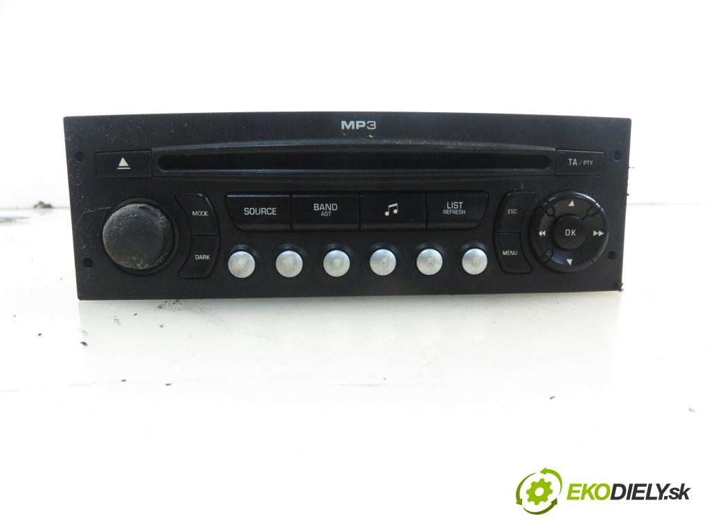 CITROEN C2 (JM_) HB 2007 44,00 1.1 - HFX (TU1JP) 1124,00 RADIO CD 96627394XT