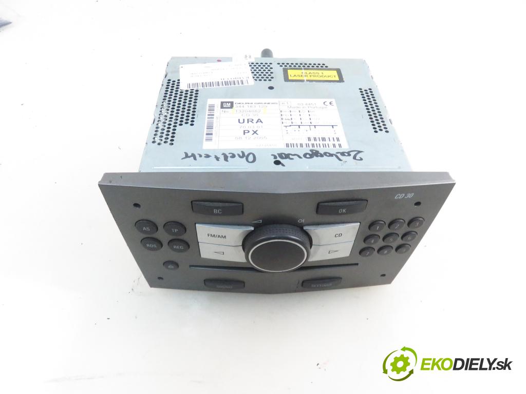 OPEL ASTRA H Kombi (A04) KOMBI 2006 66,00 1.3 CDTI 1248,00 RADIO CD 13204082