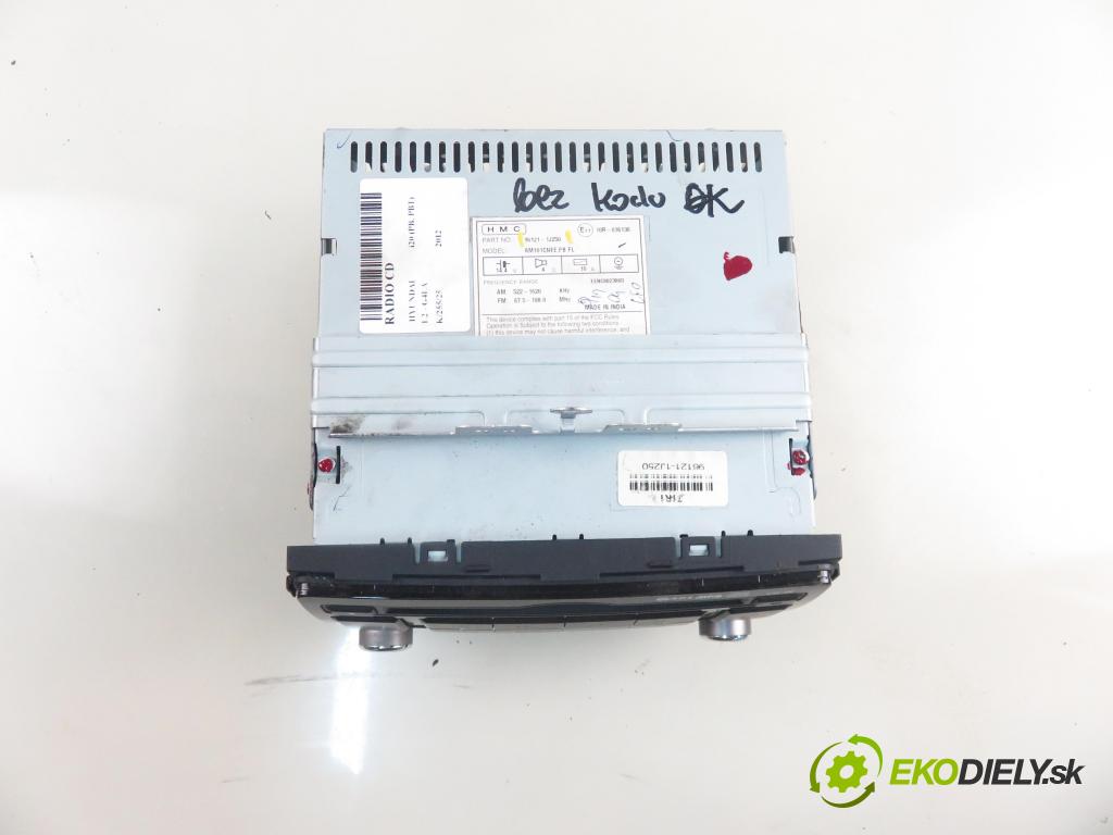 HYUNDAI i20 (PB, PBT) HB 2012 63,00 1.2 - G4LA 1248,00 RADIO CD 961211J250
