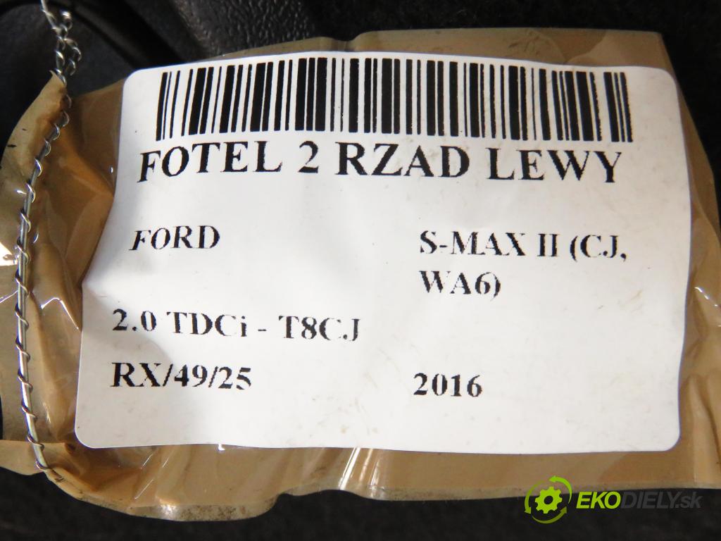 FORD S-MAX II (CJ, WA6) MINIVAN 2016 132,00 2.0 TDCi 180 - T8CJ 1997,00 Sedadlo 2 rad ľavy