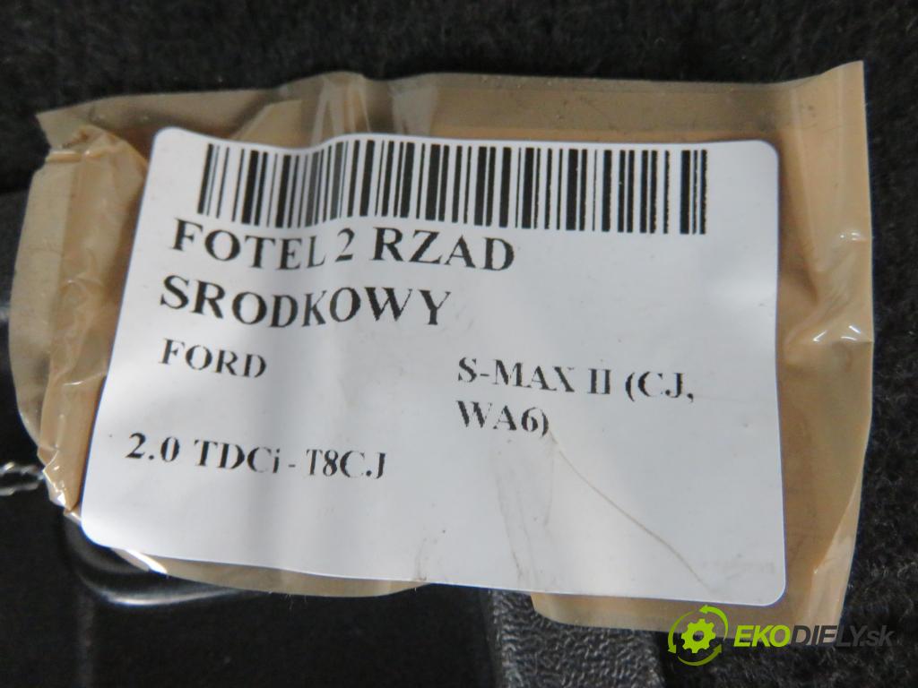FORD S-MAX II (CJ, WA6) MINIVAN 2016 132,00 2.0 TDCi 180 - T8CJ 1997,00 Sedadlo 2 rad STREDNÝ: