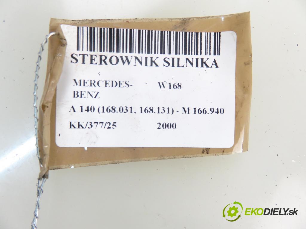 MERCEDES-BENZ KLASA A (W168) HB 2000 60,00 1.4 A 140 82 - M 166.940 1397,00 Riadiaca jednotka Motor A1681500179 ; 412250004003