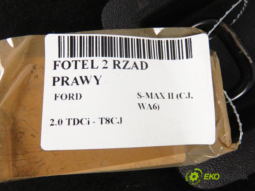 FORD S-MAX II (CJ, WA6) MINIVAN 2016 132,00 2.0 TDCi 180 - T8CJ 1997,00 Sedadlo 2 rad pravy