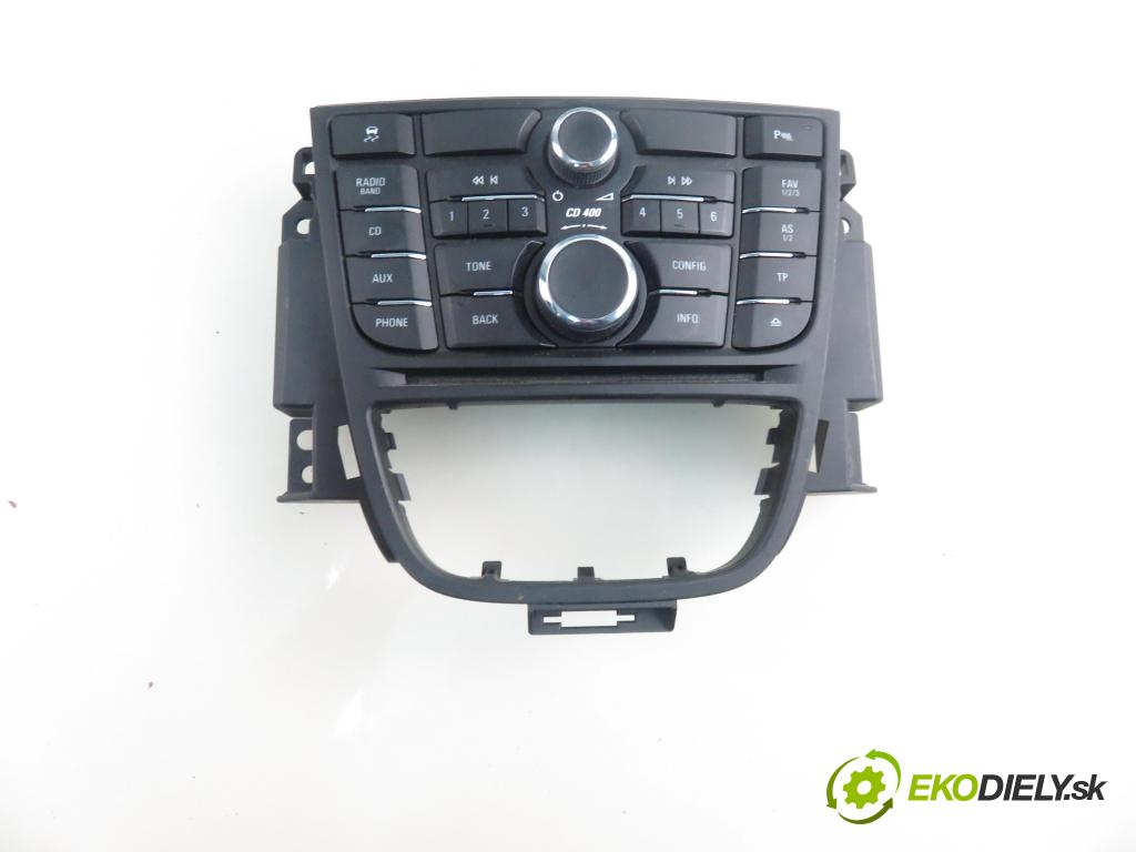 OPEL ASTRA J Sports Tourer (P10) KOMBI 2011 103,00 1.4 Turbo - A 14 NET 1364,00 RADIO CD 13267984 ; 13346050