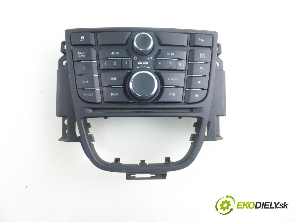 OPEL ASTRA J Sports Tourer (P10) KOMBI 2011 103,00 1.4 Turbo - A 14 NET 1364,00 RADIO CD 13267984 ; 13346050