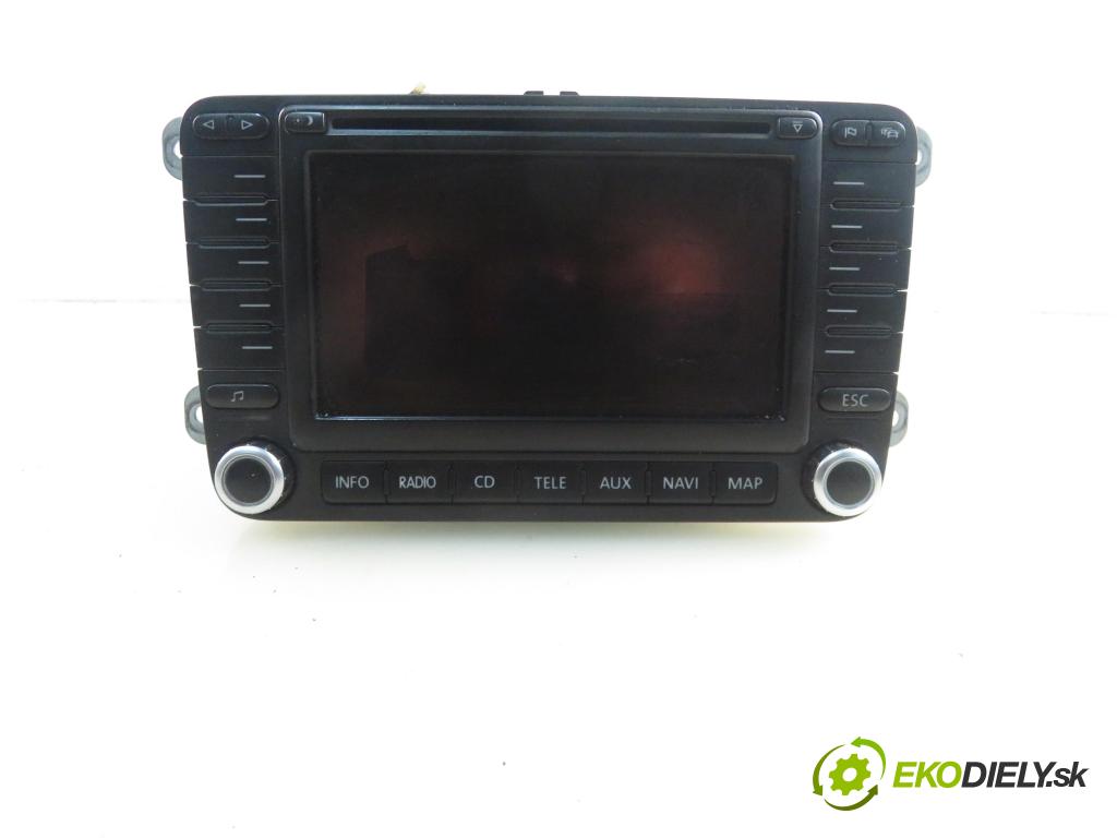 VW PASSAT B6 (3C2) SEDAN 2005 103,00 2.0 TDI 16V - BKP 1968,00 RADIO CD 1T0035194D