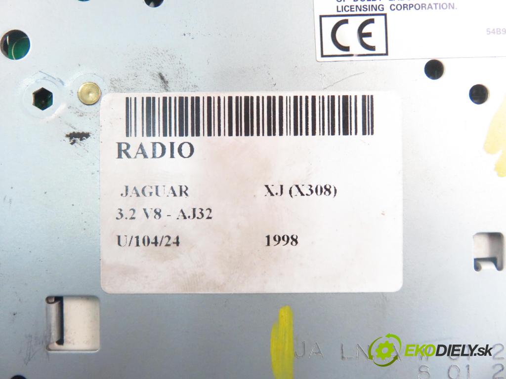 JAGUAR XJ (X308) SEDAN 1998 174,00 3.2 V8 237 - AJ32 3248,00 RADIO Modul LNC4100AA